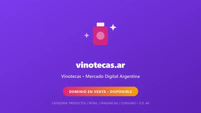 Identidad gráfica y activo digital para Vinotecas en Argentina